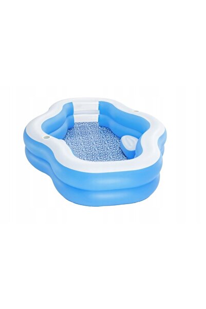 BESTWAY Piscină gonflabilă pentru familie 270/198/51 cm + fereastră BASENIK L...