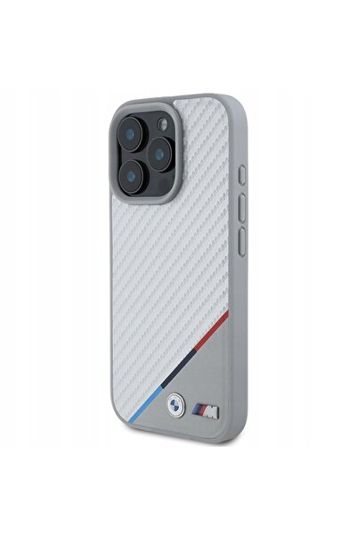 BMW BMHMP16L23PUDTS iPhone 16 Pro 6.3 " gri carcasă rigidă M Carbon Tr