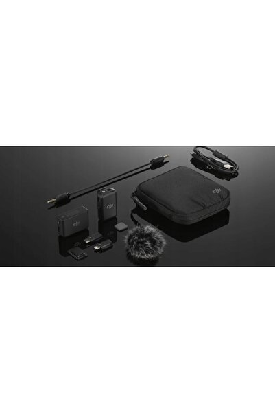 DJI SISTEM DE TRANSMISIE AUDIO FĂRĂ FIR BAZIC CU MICROFON (1 TRANSMITĂTOR + 1...
