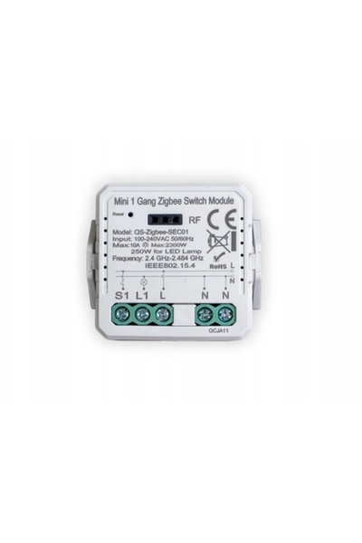 Engo Controler releu EL1 pentru iluminat, simplu, 230V, ZIGBEE