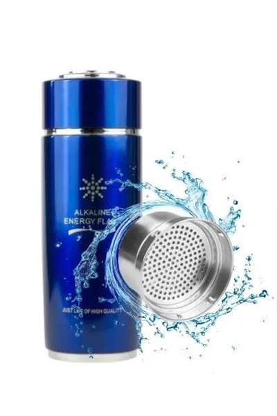 EHM ENERGY FLASK ionizator de apă apă alcalină + hidrogen ALBASTRU