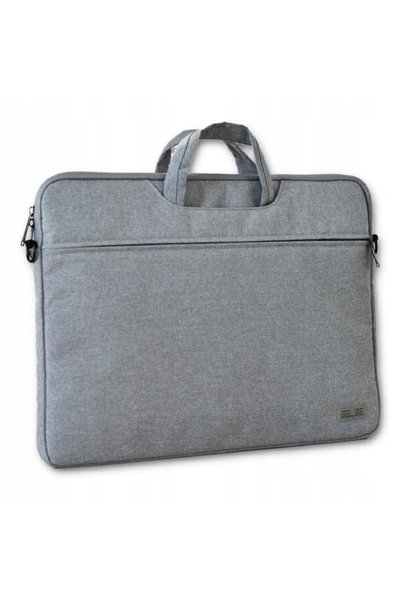 Beline Beli01509 Geantă universală ușoară pentru laptop, gri, cu 4 buzunare, ...