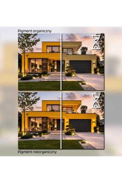 NO BRAND Vopsea siliconică pentru fațade 10L Alb cald F101 Rezistentă la UV