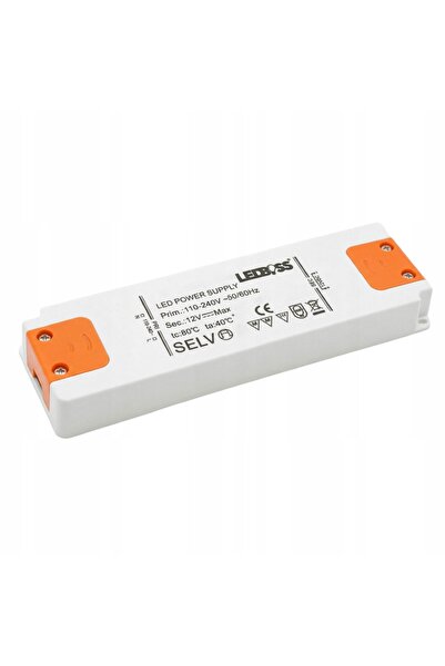 NO BRAND Sursă de alimentare pentru mobilier 12V 60W LED IP20 bandă LED plată...