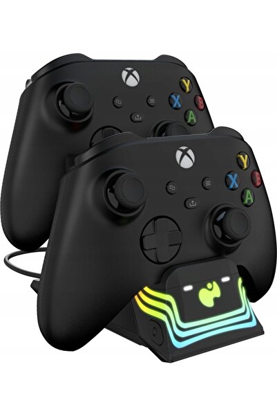 NO BRAND Accesorii PDP încărcător WAVE pentru gamepad-uri Xbox negru
