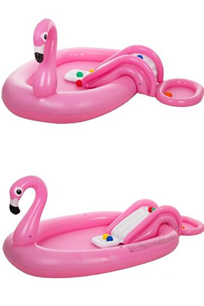 SunClub LOC DE JOACĂ PENTRU COPII BASEN FLAMINGO 213x123x78CM 57172