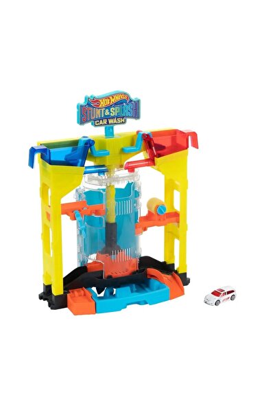 HOT WHEELS Set de oraș Spălătorie auto Circ Vehicule cu schimbare de culoare ...