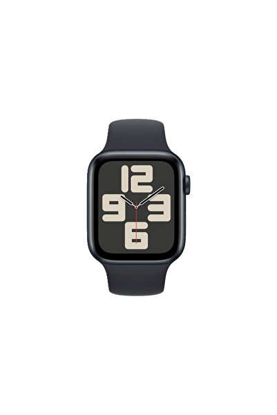 Apple Watch SE 2 44mm/Aluminiu Negru/Brățară Sport Neagră M/L GPS