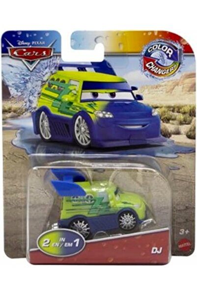 Disney Mașină DJ cu schimbare de culoare - Mașini Pixar - Jucărie
