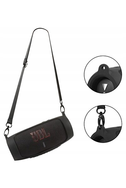 EtuiTab Husă de silicon + Carabină pentru boxa JBL Charge 5 / 6
