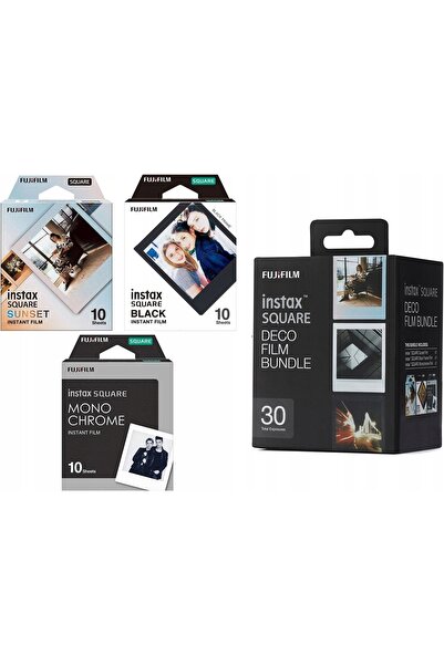 Fujifilm Pachet de film foto Instax Square Deco 3 x 10
