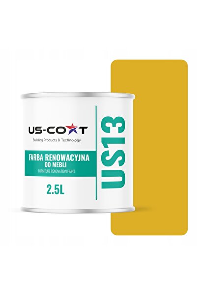 NO BRAND Vopsea pentru dulapuri de bucătărie Galben Citrin RAL 1012 Lucios 2,5L