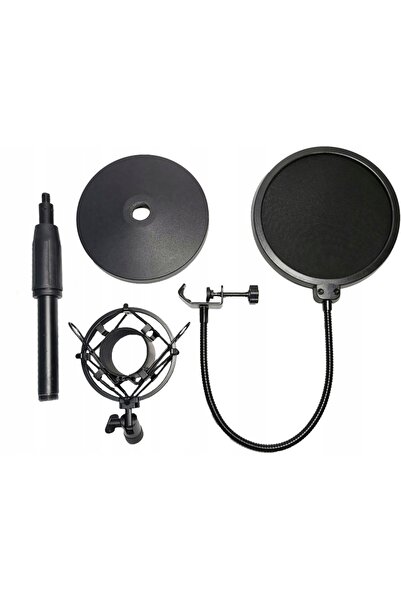 Mozos Suport de birou vertical pentru microfon MKIT-STAND STABILNY PopFiltr KOSZ