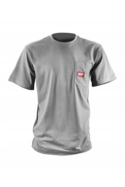 Milwaukee Tricou cu mânecă scurtă XL gri cu buzunar 4932493011