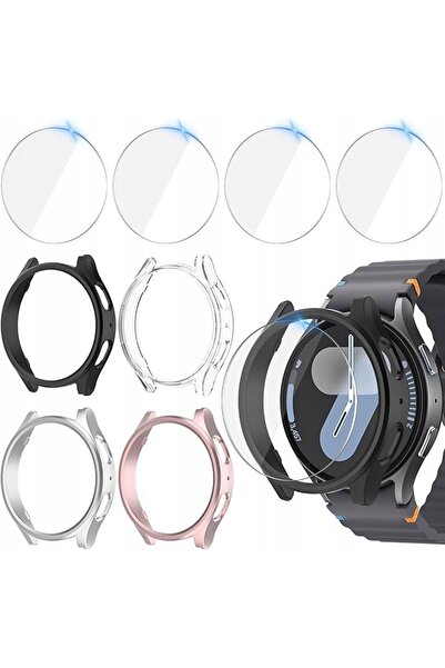 NO BRAND SAMSUNG GALAXY WATCH 7 40MM PROTECȚIE ECRAN ȘI CARCASĂ 8 BUCĂȚI KIT ...