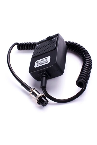 NO BRAND Microfon MT-412 pentru radio CB, mufă cu 6 pini, President