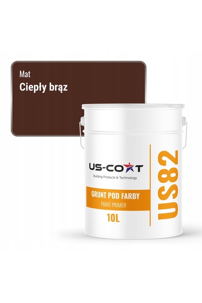 NO BRAND GRUNT Vopsea grund pentru fațade cu silicon, Bronz Mahon RAL 8016, 10L
