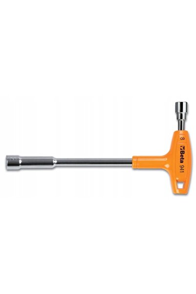 NO BRAND Beta 941 Cheie tubulară hexagonală cu mâner în T unghiular 12mm 941/12