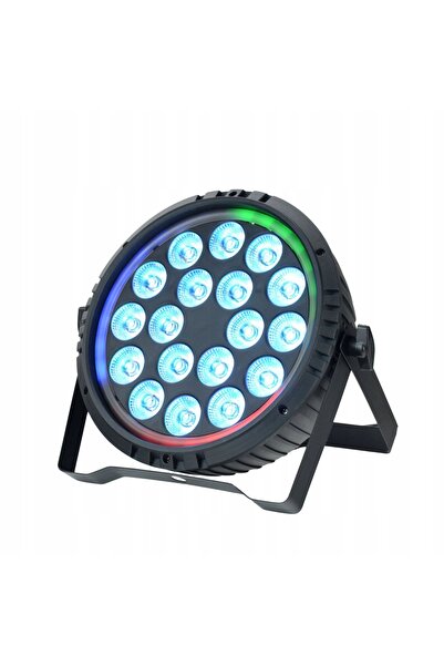 NO BRAND Reflector LED 18x 4W RGBW+ inel LED DMX Firefog