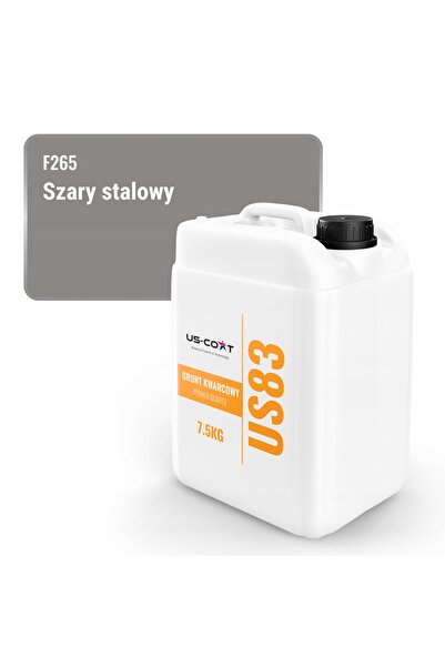 NO BRAND QUARTZ GRUNT PENTRU VOPSIT SILICON CULOARE GRI OȚEL F265 7.5KG PRODU...