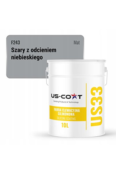 NO BRAND Vopsea siliconică detașabilă gri cu albastru F243 UV 10L Producător ...