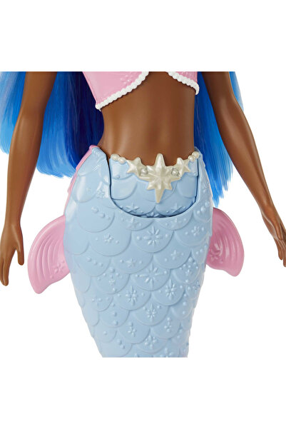Barbie LALKA DREAMTOPIA SYRENKA OMBRE coadă roz-albastră