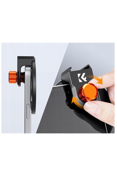 K&F CONCEPT Suport magnetic cu clemă pentru filtre de 67mm pentru smartphone