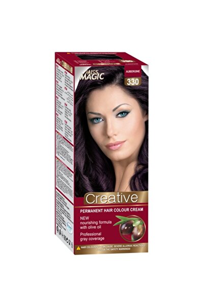 Miss Magic Vopsea de par permanenta nr 330, Mov Vanat, 90g, Creative
