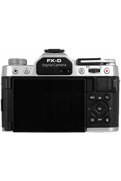 Yashica Aparat FX-D 100 Silver, 13 megapixeli, zoom optic 3x, zoom digital 4x