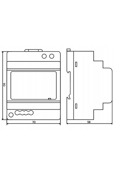NO BRAND Sursă de alimentare în comutație tip DIN hdn-10012 (85W; 12V; 7,1A) ...
