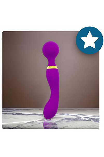 NO BRAND Clitoral for Couples Massager Sex Orgasm Giver Bending 2in1