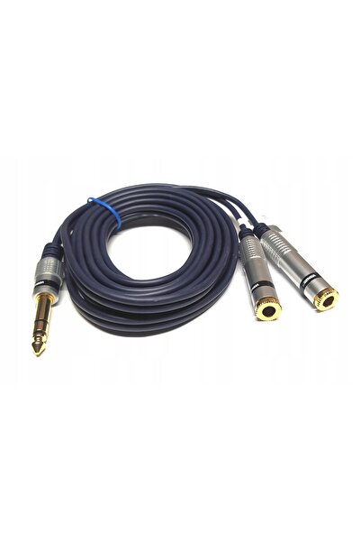 NO BRAND Cablu Jack 6.3 Stereo 2x Mufă 6.3 Vitalco 10m