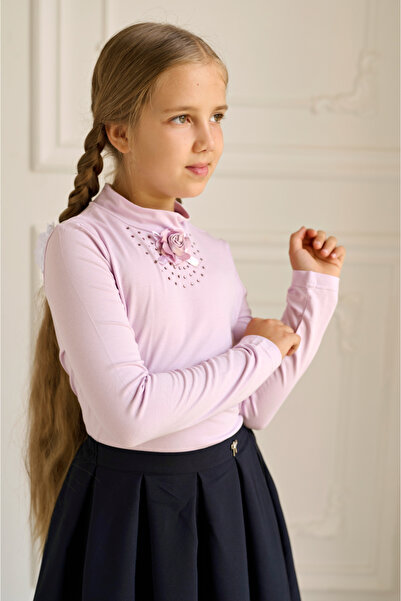 Generic Brand Uniforme scolare mov/lila: bluza de scoala mov Nota