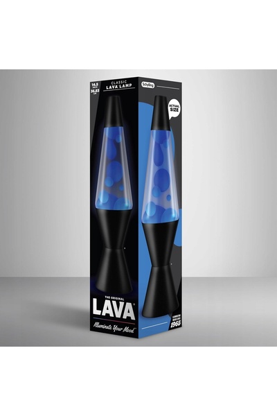 Lava LAMPĂ DECORATIVĂ ELEGANTĂ MOBILĂ PENTRU DORMITOR COLORATĂ 36CM