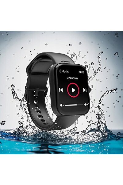 Hama Fit Watch 5000 Smartwatch Sport Ceas Sportiv Dreptunghiular Negru