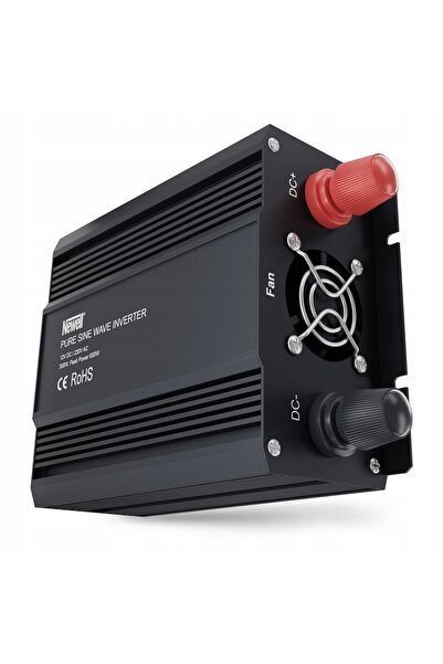 Newell Invertor de putere cu undă sinusoidală pură - 12V / 230V, 300W
