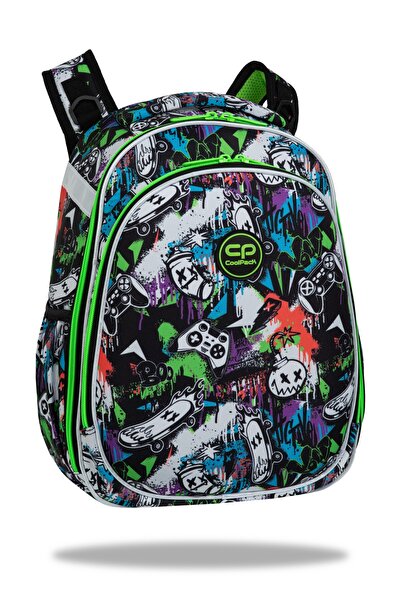 NO BRAND COOLPACK TURTLE Rucsac școlar multicompartimentat Peek A Boo, 2 comp...