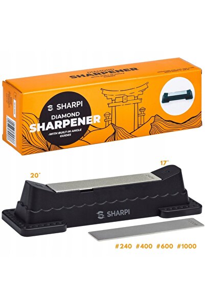 Sharpi Ascuțitor cu diamant 240/400/600/1000 ghidaj 17/20 buc.