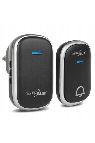 Greenbluespice Sonerie wireless rezistentă la apă IP44