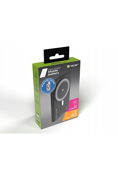 Tracer Powerbank AirMag2 5000mAh PD20W+15W Mag