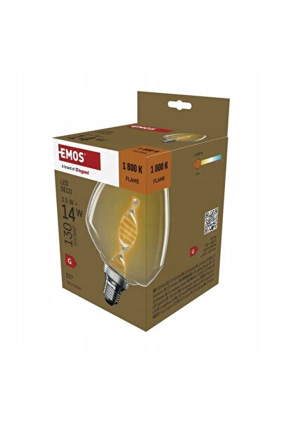 NO BRAND Bec LED decorativ E27 3,5 W „Flame”