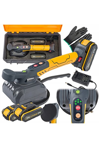 Powermat Vibrator cu ventuză pentru nivelarea plăcilor, vibrator pentru nivel...