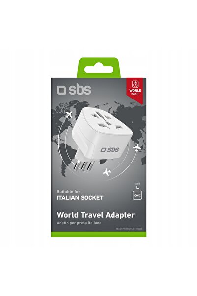 SBS Adaptor de călătorie pentru dispozitive electronice pentru Europa, SUA, M...
