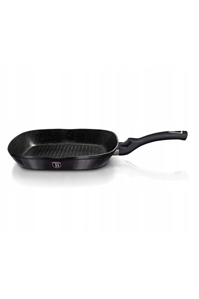 Berlinger Haus Tigaie grill 28 cm, linie metalică, pentru bucătărie