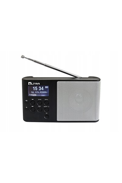 NO BRAND Radio de rețea cu baterie, ecran mare, portabil, DAB+ FM, Eltra ULA
