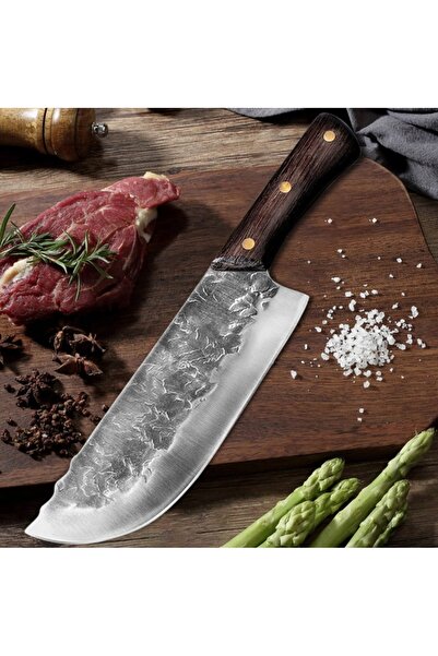 NO BRAND Cuțit de bucătărie ascuțit, mare, pentru carne și legume, cuțit util...
