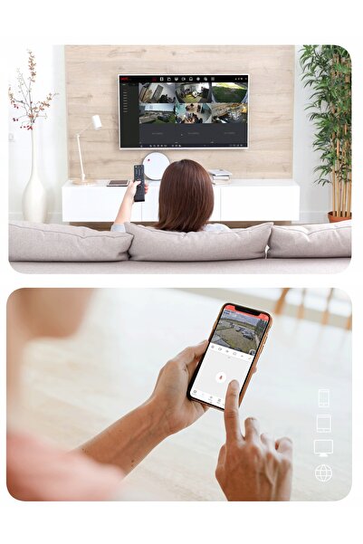 NO BRAND NVR IP ÎNREGISTRATOR DE MONITORIZARE REȚEA 9 CANALE 8XPOE 8MPx 4K HDMI