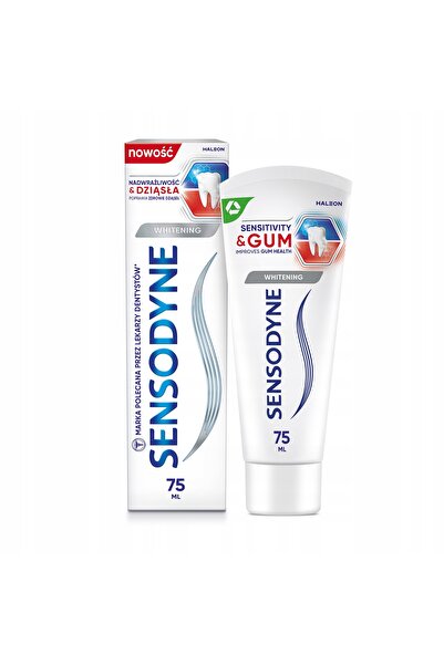 NO BRAND SENSODYNE SENSIBILITATE ȘI GINGII LICHID DE GURĂ PENTRU ALBIRE 2X 75ML