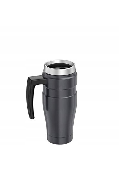 NO BRAND Cană termică, termos, impermeabilă, cu mâner, 470 ml