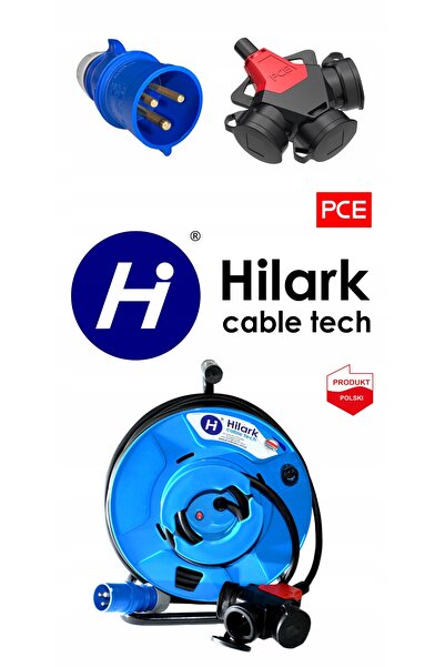 NO BRAND Cablu prelungitor cauciucat CEE H05RR-F 50m 3x2,5 inversat